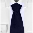 Dienstkrawatte, dunkelblau, uni XXL (160 cm)