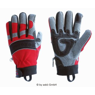 Grip Ultra Handschuh schwarz-rot Gr. 14