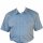 Hellblaues Diensthemd, Kurzarm, ohne Schulterklappen S (37/38)